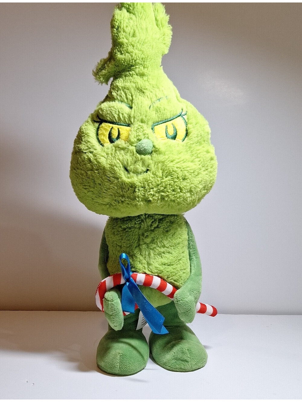 Young Grinch Baby ANIMATED Gemmy Waddler Side Stepper Dancing Plush Christmas